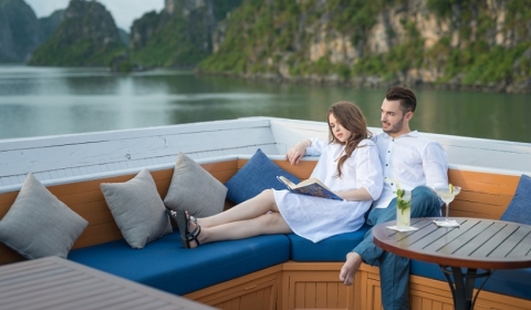 Khuyến mãi đặc biệt du thuyền và Combo tàu Paradise Cruise 5 sao trên vịnh Hạ Long