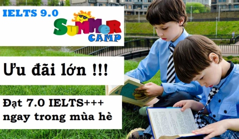 Trại hè IELTS 9.0 tại Việt Nam dành cho học sinh cấp 2, cấp 3