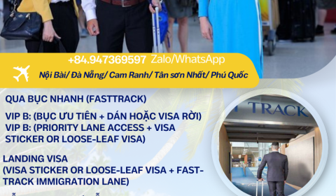 Fast Track Dịch vụ qua bục nhanh tại Sân Bay