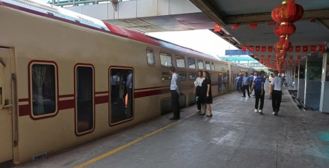 Trải nghiệm chuyến tàu di sản đầu tiên của Thủ đô The Hanoi train