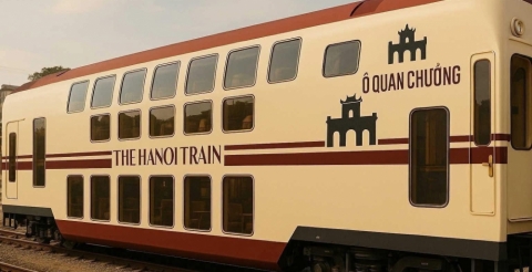 Đoàn tàu du lịch 2 tầng “Hà Nội 5 Cửa Ô - The Hanoi Train