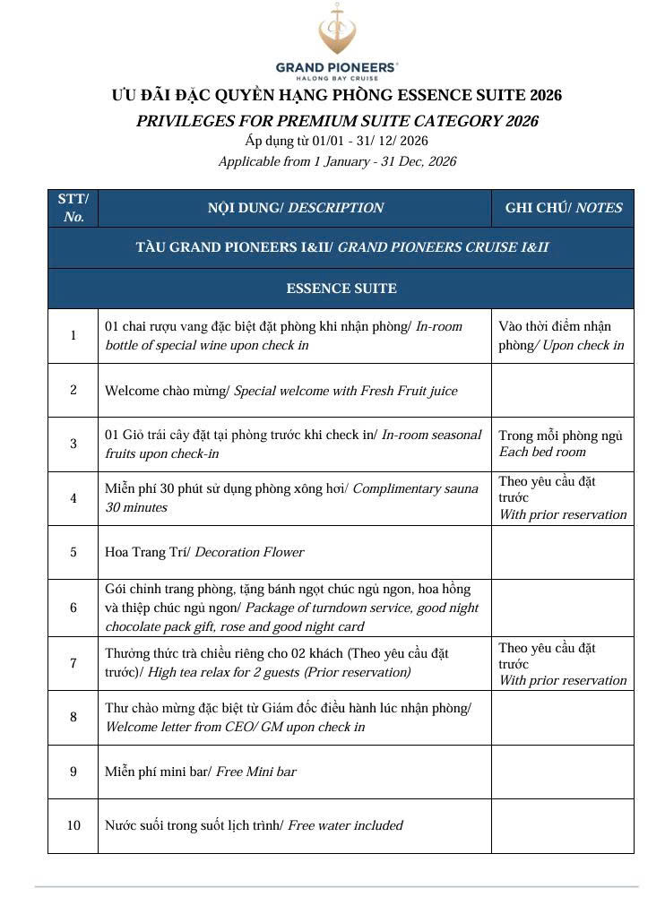 Du thuyền 6 sao Hạ Long_Dac_quyen_suite_pioneers