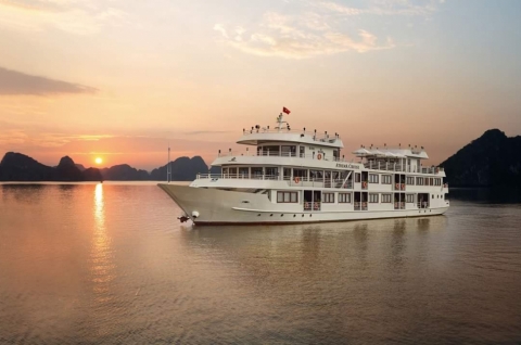 Du thuyền Hạ Long 5 sao Athena Luxury Cruise 2 ngày 1 đêm Ưu đãi