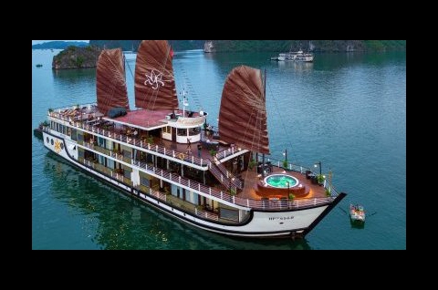 Khám phá Vịnh Lan Hạ trên Du thuyền 5 sao Orchid Cruise