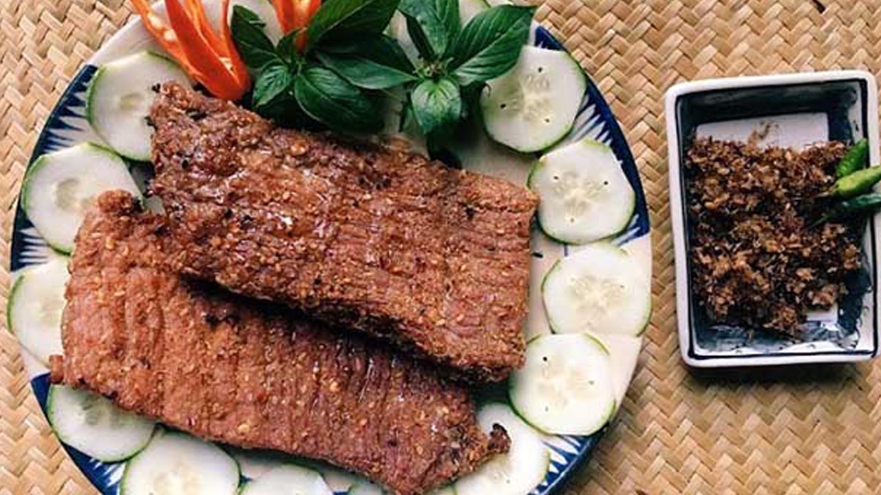 Bò một nắng Phú Yên