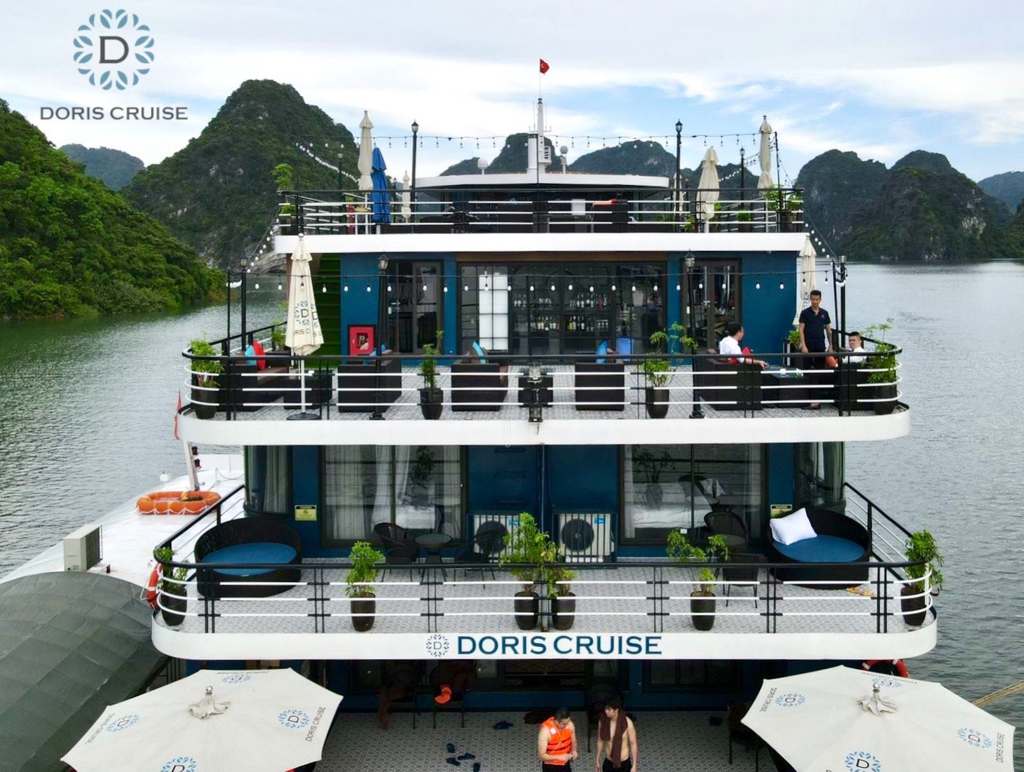 Du thuyền  5 sao tại Hạ Long Doris Cruise