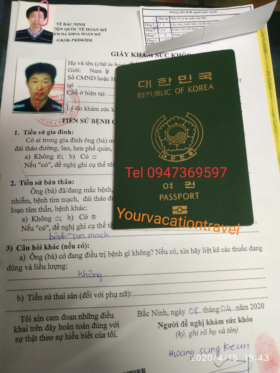 Gia hạn Visa Việt Nam