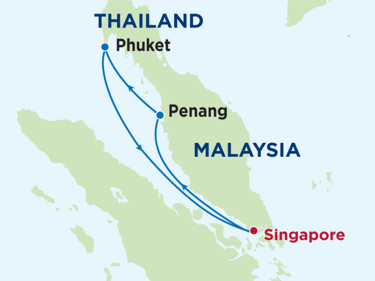 LỊCH TRÌNH DU THUYỀN Du thuyền 5 sao Spectrum of the Seas 