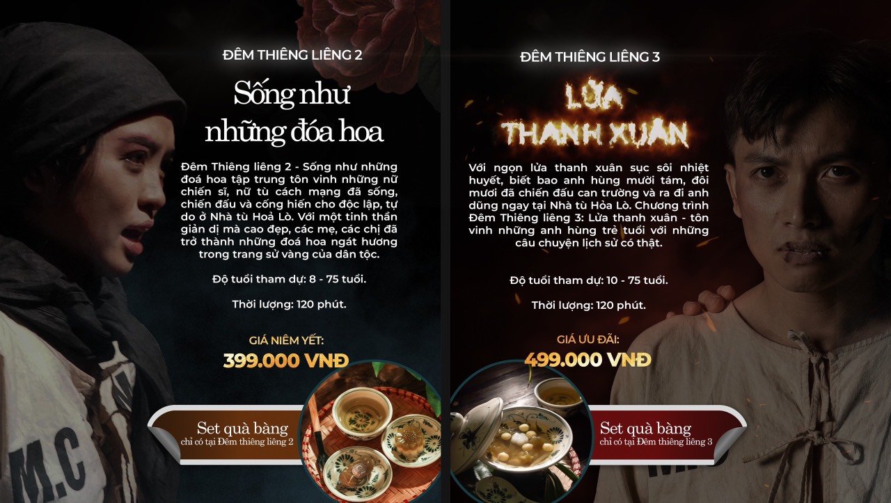 tour đêm nhà tù hỏa lò