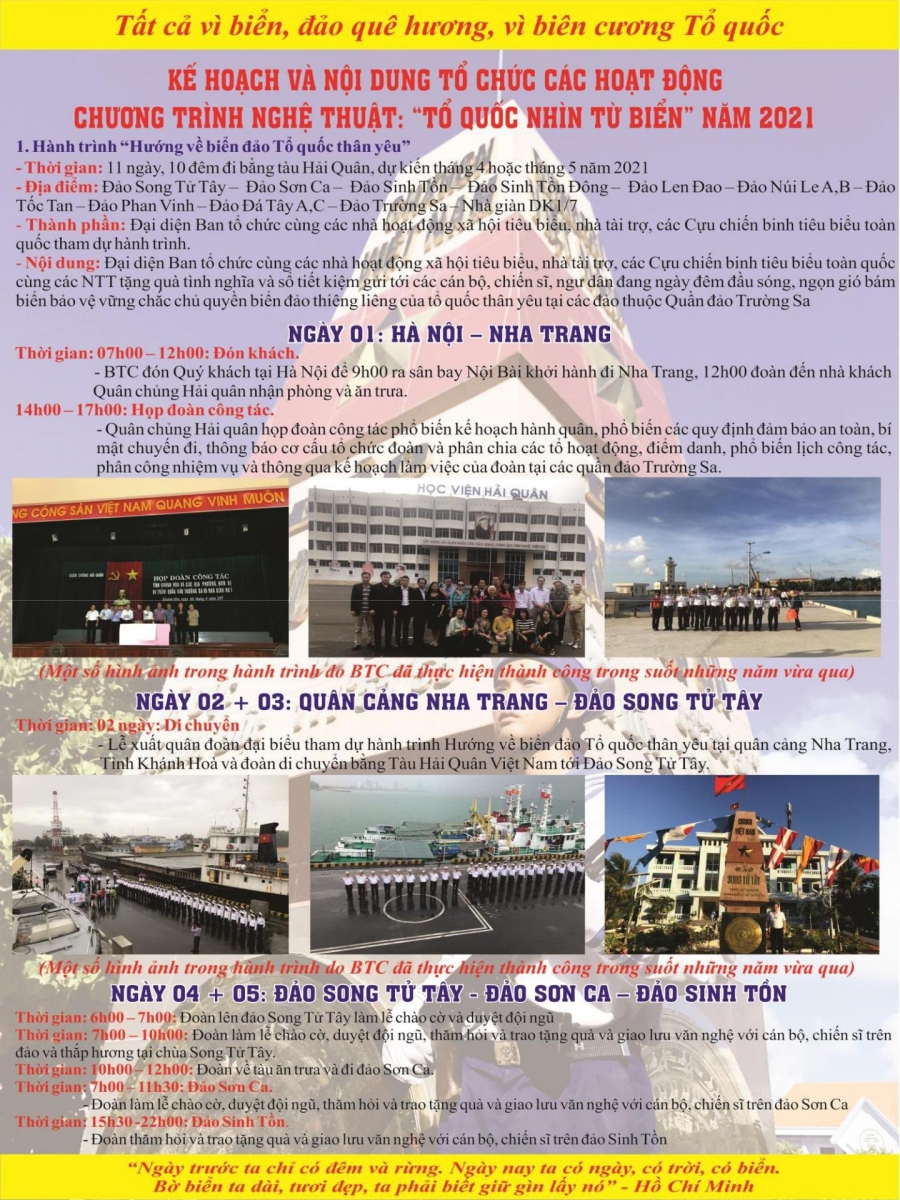 thăm quan trường sa